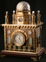 Fireplace clock Synagogue 1