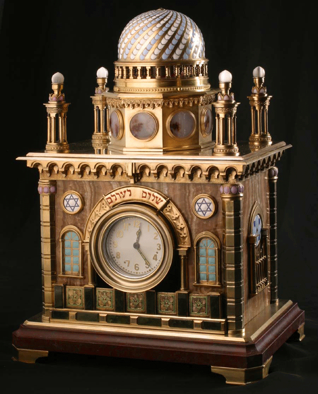 Часы каминные Синагога1