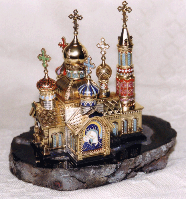 Часы настольные Православная церковь
